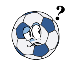 Worried Soccer Ball