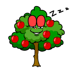 Sleeping Apple Tree