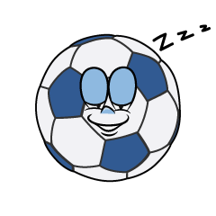 Sleeping Soccer Ball