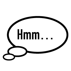 Thinking Speech Balloon