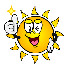 Thumbs up Sunshine