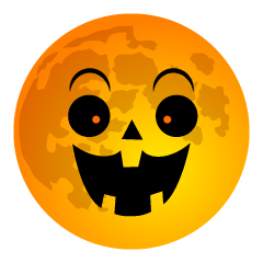 Surprising Halloween Moon