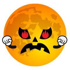 Enthusiasm Halloween Moon