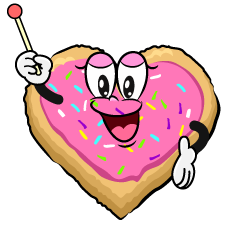 Speaking Heart Cookie