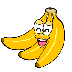 Smiling Bunch of Bananas