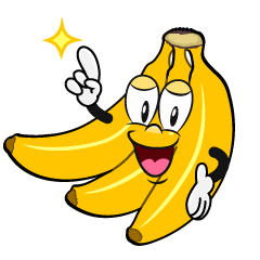 Posing Bunch of Bananas
