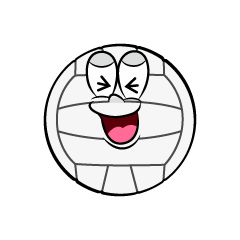 Laughing Volleyball