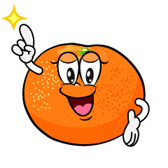 Posing Mandarin Orange