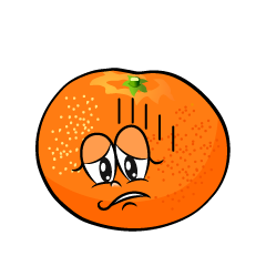 Depressed Mandarin Orange