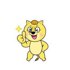 Thumbs up Lila Lion