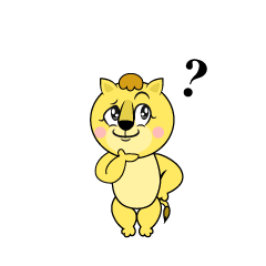 Thinking Lila Lion