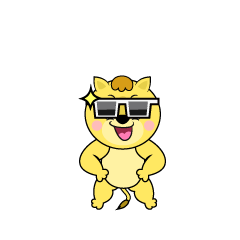 Cool Lila Lion