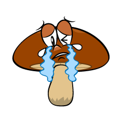 Crying Brown Mushroom