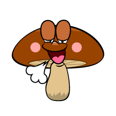 Relaxing Brown Mushroom