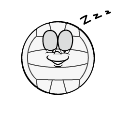 Sleeping Volleyball