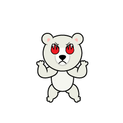 Enthusiastic Polar Bear