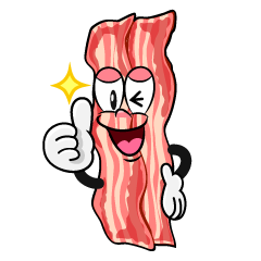 Thumbs up Bacon