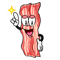 Posing Bacon