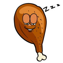 Sleeping Fried Chicken