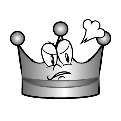 Angry Silver Crown