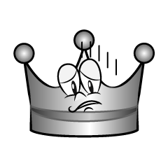 Depressed Silver Crown