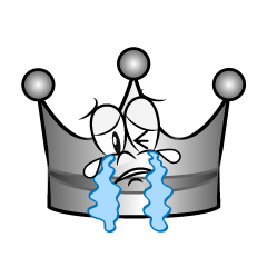 Crying Silver Crown