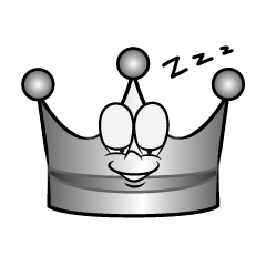 Sleeping Silver Crown