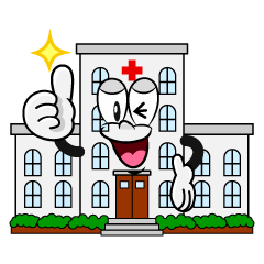 Thumbs up Hospital Building