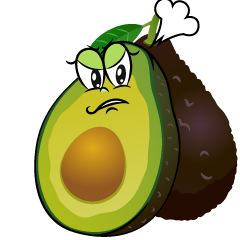 Angry Fresh Avocado