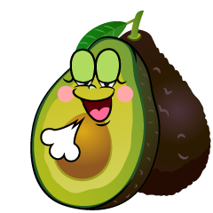 Relaxing Fresh Avocado