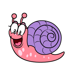 Surprising Pink Snail
