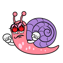 Enthusiasm Pink Snail