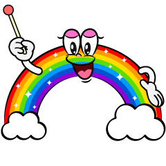 Speaking Cloud Rainbow