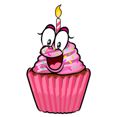 Surprising Birthday Cupcake