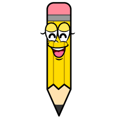 Smiling Yellow Pencil