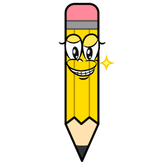 Grinning Yellow Pencil
