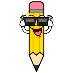 Cool Yellow Pencil
