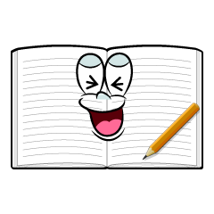 Laughing Open Notebook