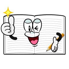 Thumbs up Open Notebook