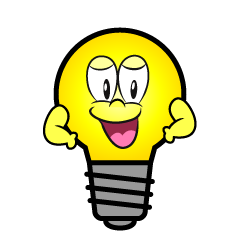 Confident Light Bulb