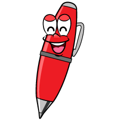 Smiling Red Pen