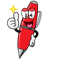 Thumbs up Red Pen
