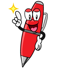 Posing Red Pen