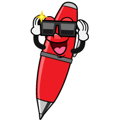 Cool Red Pen