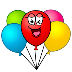 Laughing Colorful Balloon