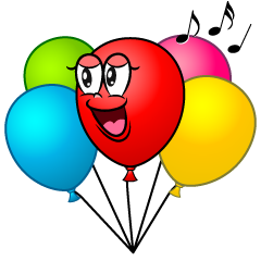 Singing Colorful Balloon