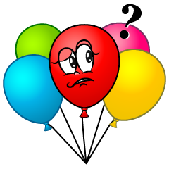 Thinking Colorful Balloon