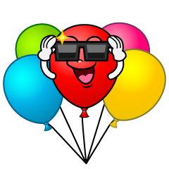 Cool Colorful Balloon