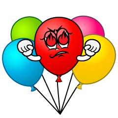 Enthusiasm Colorful Balloon