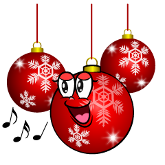 Singing Christmas Ornaments